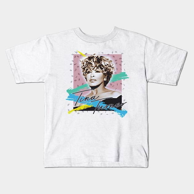 Tina Turner new 4 Kids T-Shirt by RyuZen